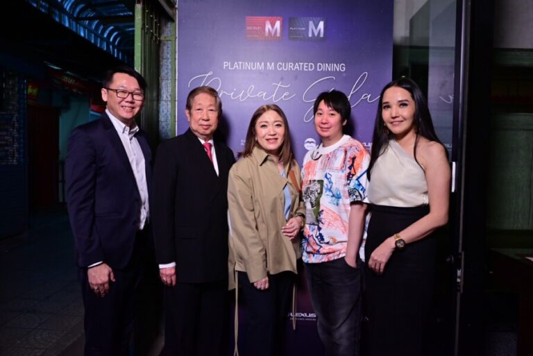 Scarlet M Card และ Platinum M Card จัดงาน Platinum M Curated Dining Private Gala X Potong