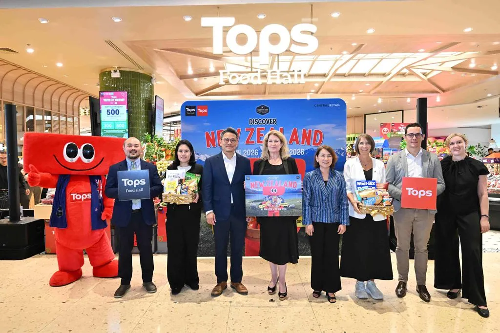 ท็อปส์ ในเครือเซ็นทรัล รีเทล เปิดงาน Discover New Zealand: The Harvest, The Goodness ชวนช้อป ชิม และสัมผัสเสน่ห์ของนิวซีแลนด์ผ่านสินค้าและวัตถุดิบคุณภาพระดับ