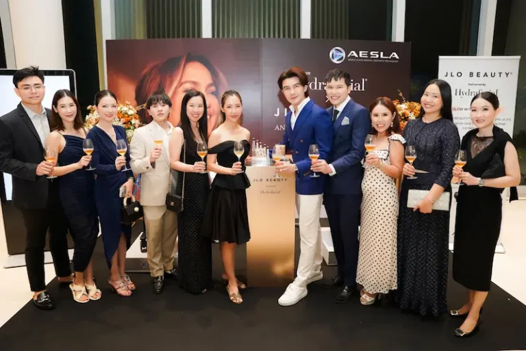 AESLA ผนึก The Bangkok–Phuket Club เปิดประสบการณ์ผิวโกลว์เหนือระดับ กับ HydraFacial® x JLO Beauty®