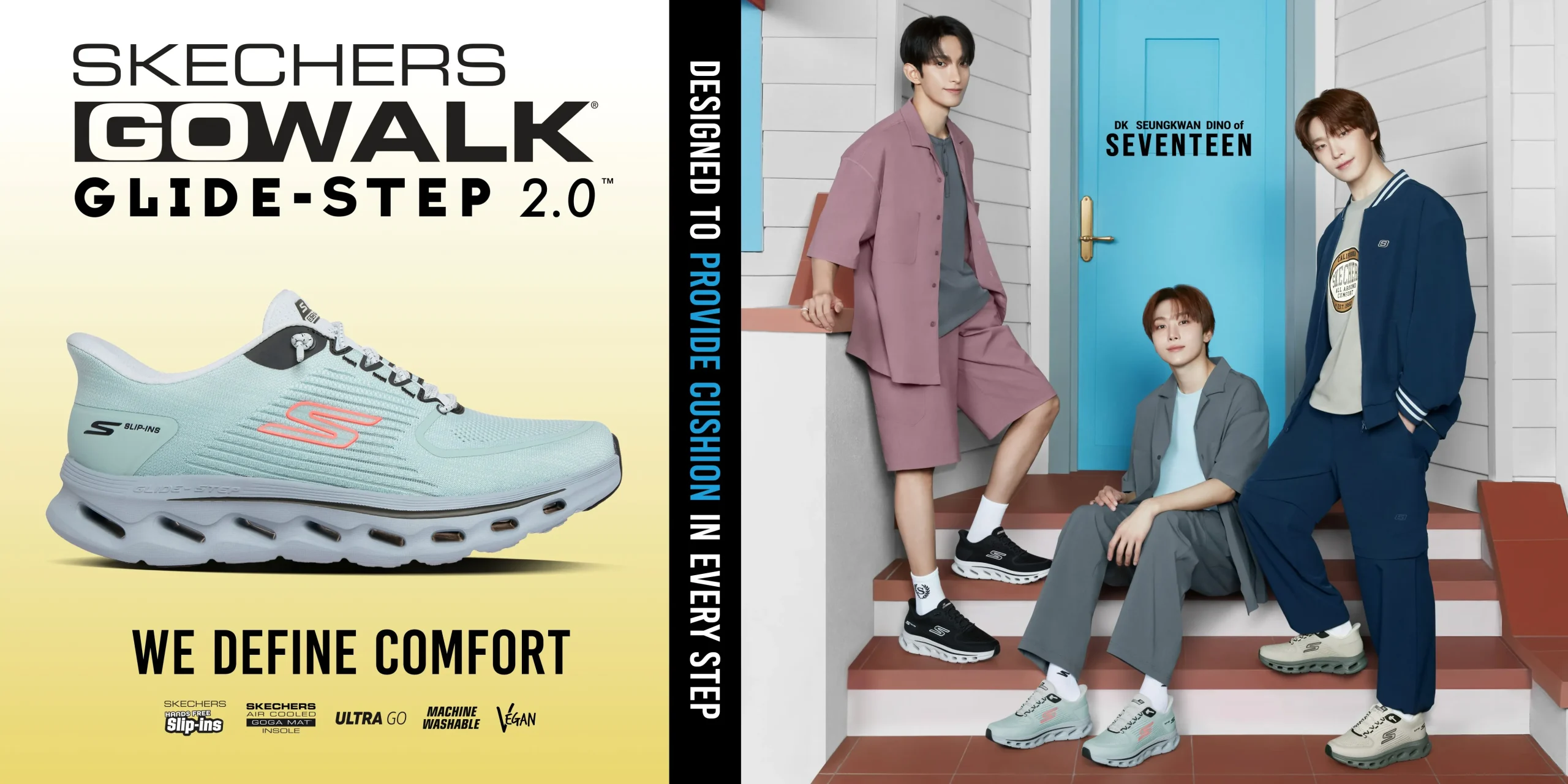 SKECHERS GOWALK GLIDE-STEP 2.0™  เผยดีไซน์ใหม่ พร้อมยกระดับความสบายและสไตล์เหนือระดับ