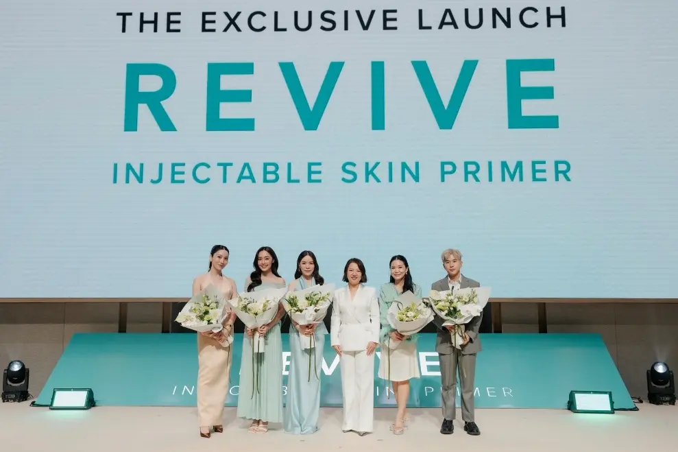 โอกาสใหม่ทางธุรกิจความงาม! เมิร์ซ เอสเธติกส์ ปลุกตลาดใหม่  ส่งโปรแกรม REVIVE Injectable Skin Primer ชูแนวคิด “Skin Ready” เปลี่ยนมุมมองจากการ “เติม” สู่การ “เตรียมผิวจากภายใน”